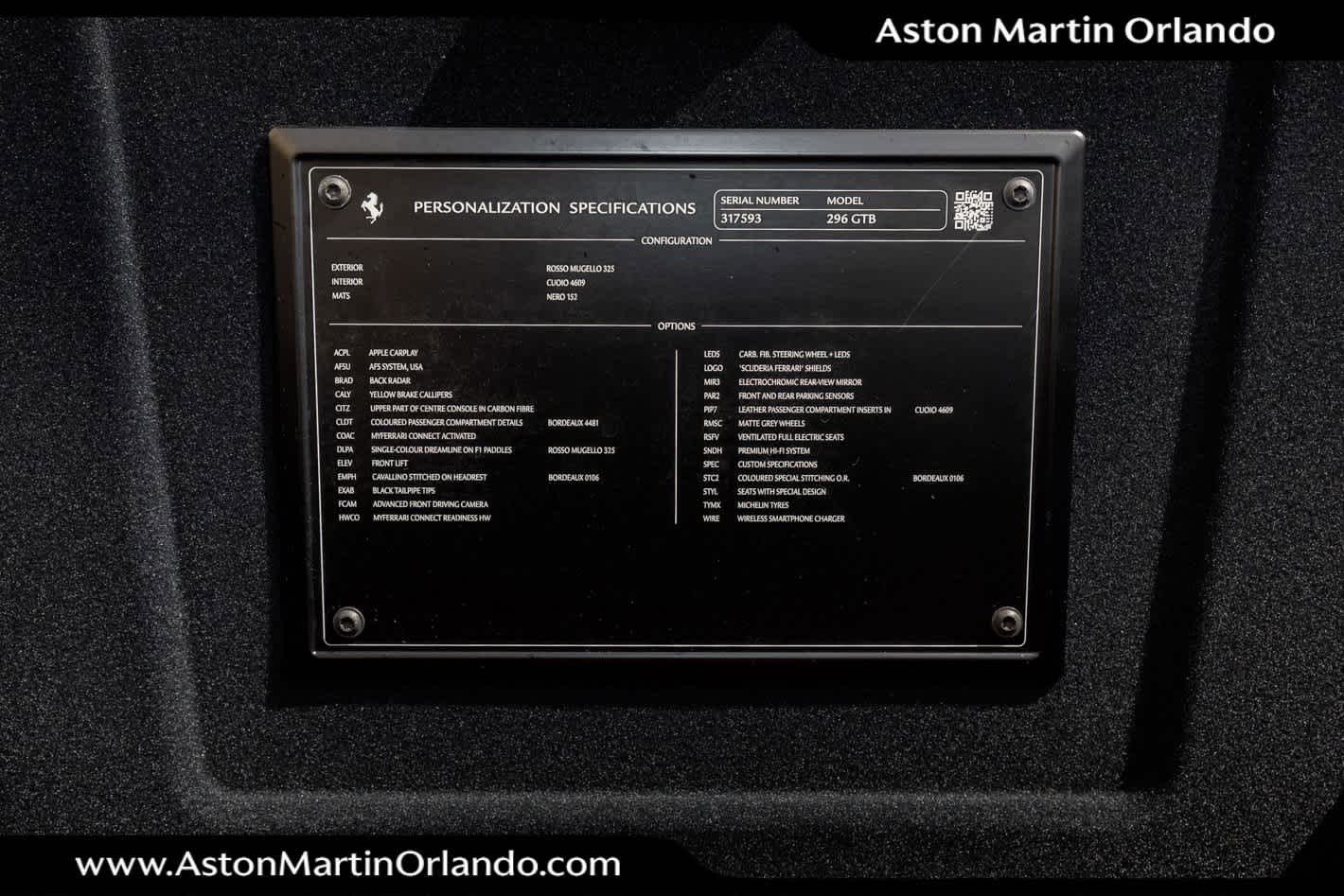 2025 Ferrari 296 GTB Base