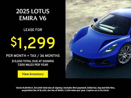 2025 Lotus Emira V6