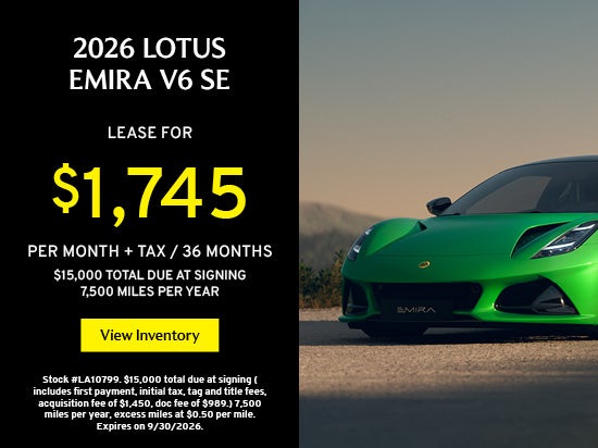 2026 Lotus Emira V6 SE